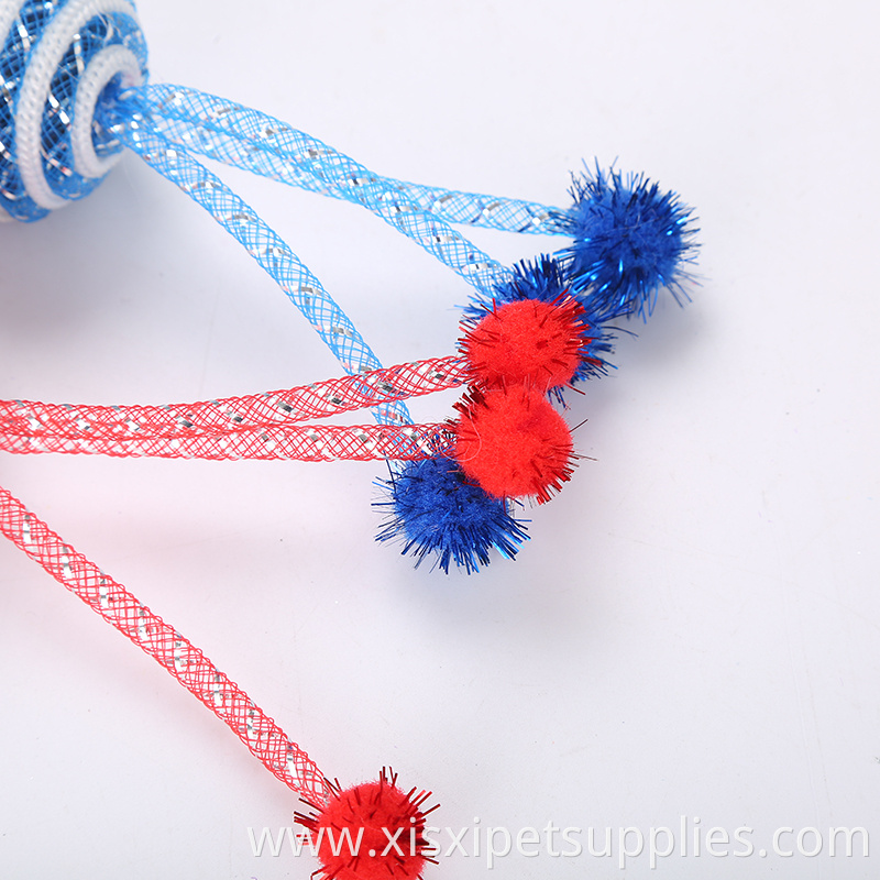 wholesale two color kitten Teasing Ball Toy for Cats Playing